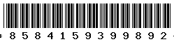 8584159399892 8584159399892