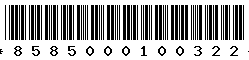 8585000100322 8585000100322