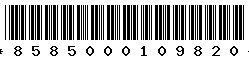 8585000109820 8585000109820