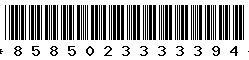 8585023333394 8585023333394