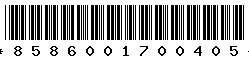 8586001700405 8586001700405
