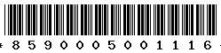 8590005001116 8590005001116