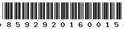 8592920160015 8592920160015