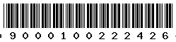 9000100222426 9000100222426