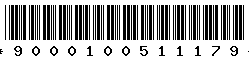 9000100511179 9000100511179