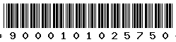 9000101025750 9000101025750