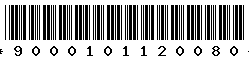 9000101120080 9000101120080