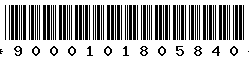 9000101805840 9000101805840
