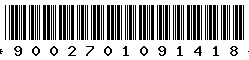 9002701091418 9002701091418