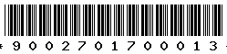 9002701700013 9002701700013