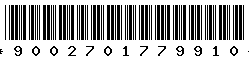 9002701779910 9002701779910