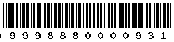 9998880000931 9998880000931