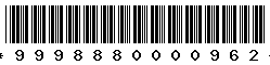 9998880000962 9998880000962