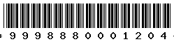 9998880001204 9998880001204
