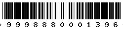 9998880001396 9998880001396