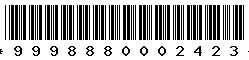 9998880002423 9998880002423